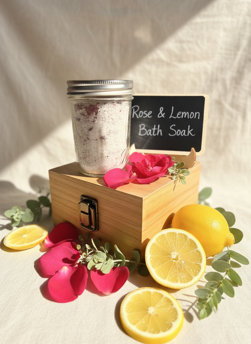 Rose Lemon Bath Soak